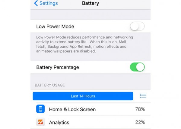 Todo sobre el modo ahorro de bateria en el iOS 9_
