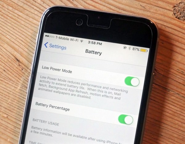 Todo sobre el modo ahorro de bateria en el iOS 9_2