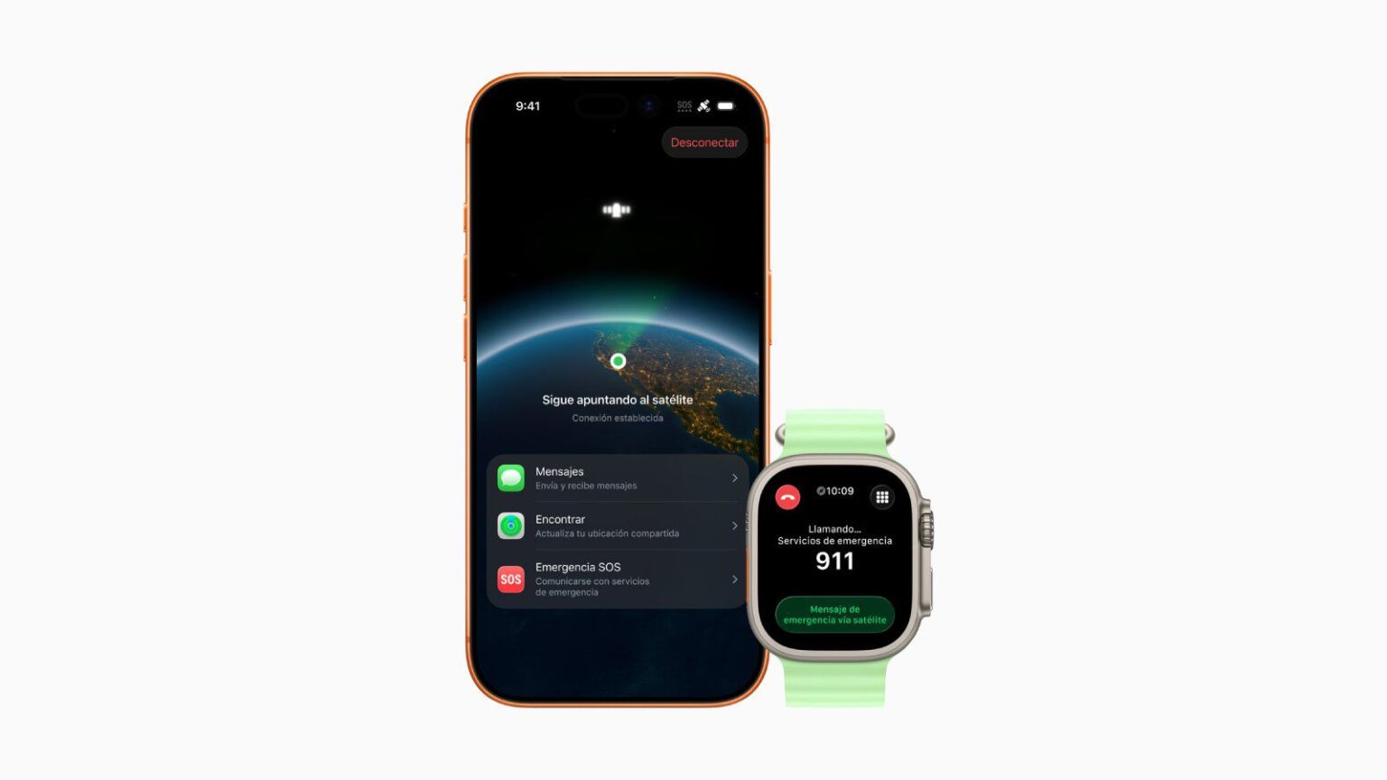 La nueva función de emergencia por satélite de Apple llega a México